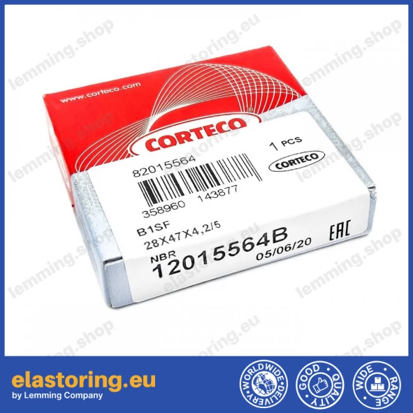 Oil seal 28x47x4,2/5,5 B1SF NBR [34004806]